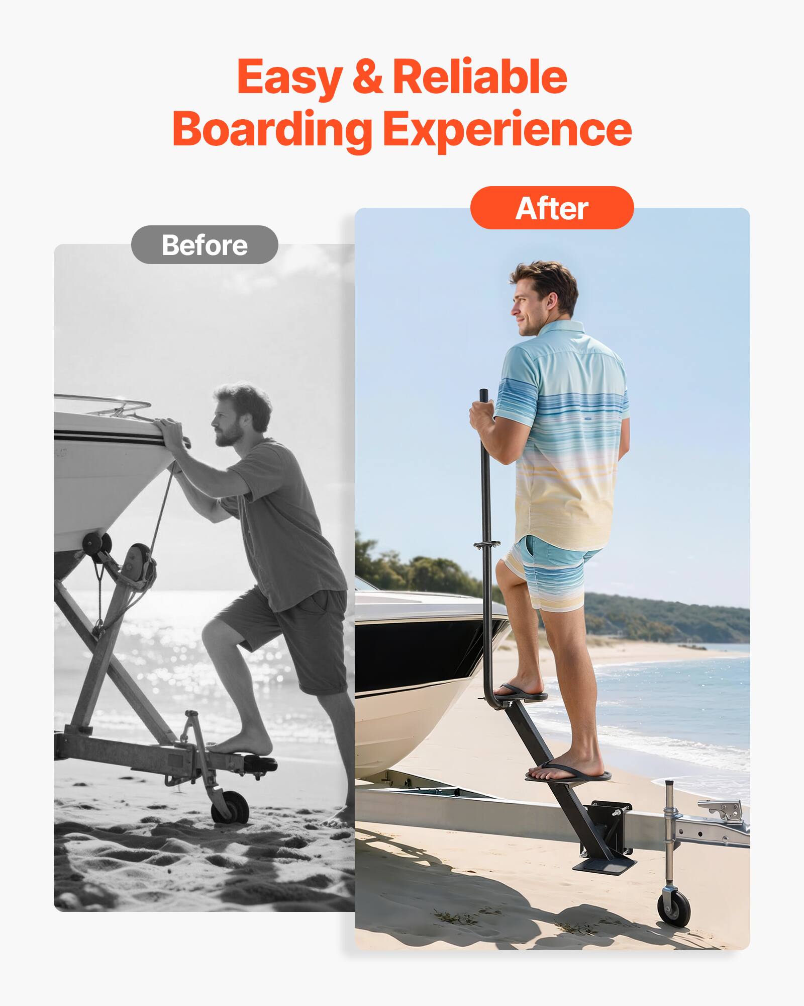 Easy & Reliable Boarding Experience

Before

After