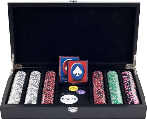 Front Standard. Trademark - 300-Piece 11.5-Gram Poker Chips.