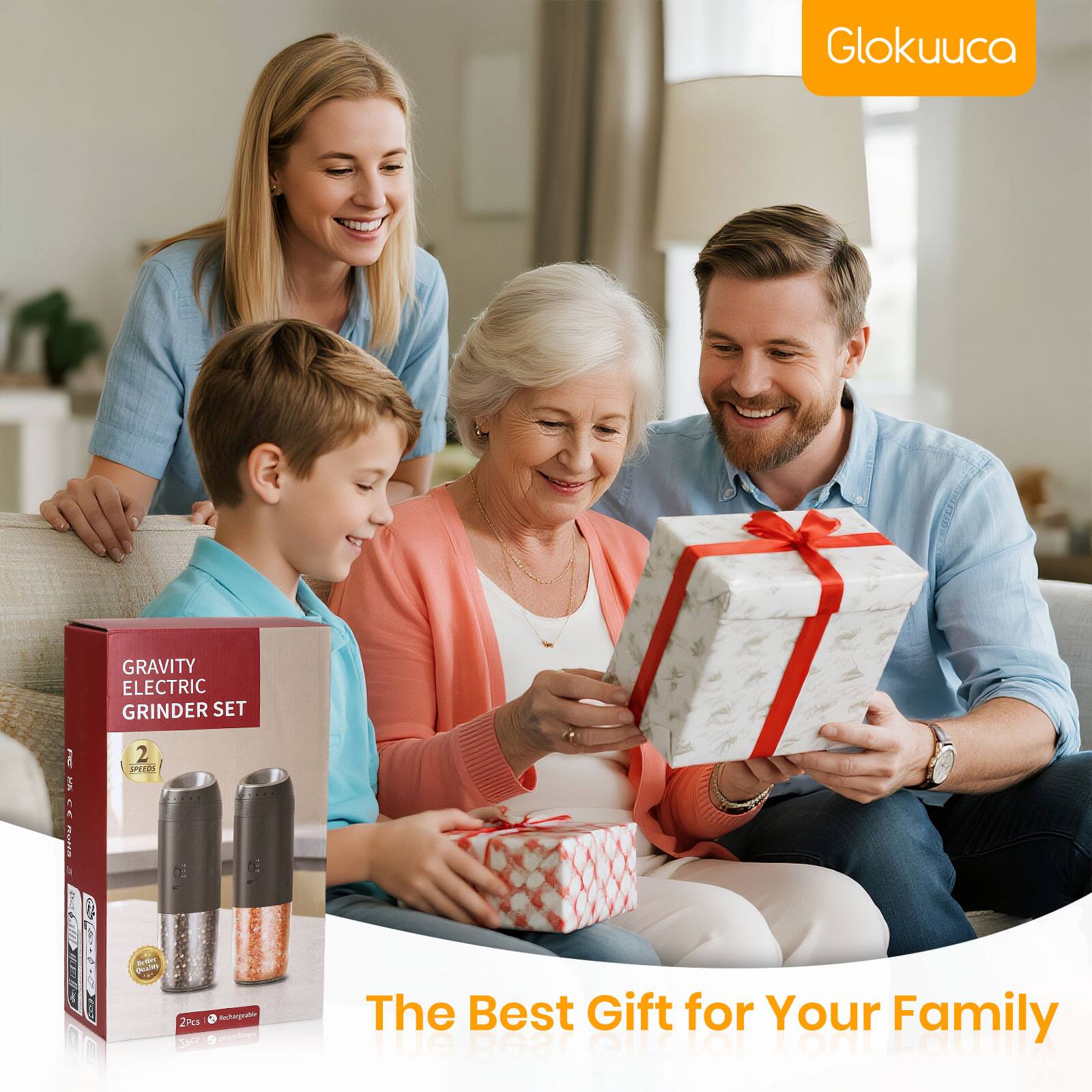 Glokucuca GRAVITY ELECTRIC GRINDER SET F 2 PE1S M: 272 - So04

The Best Gift for Your Family