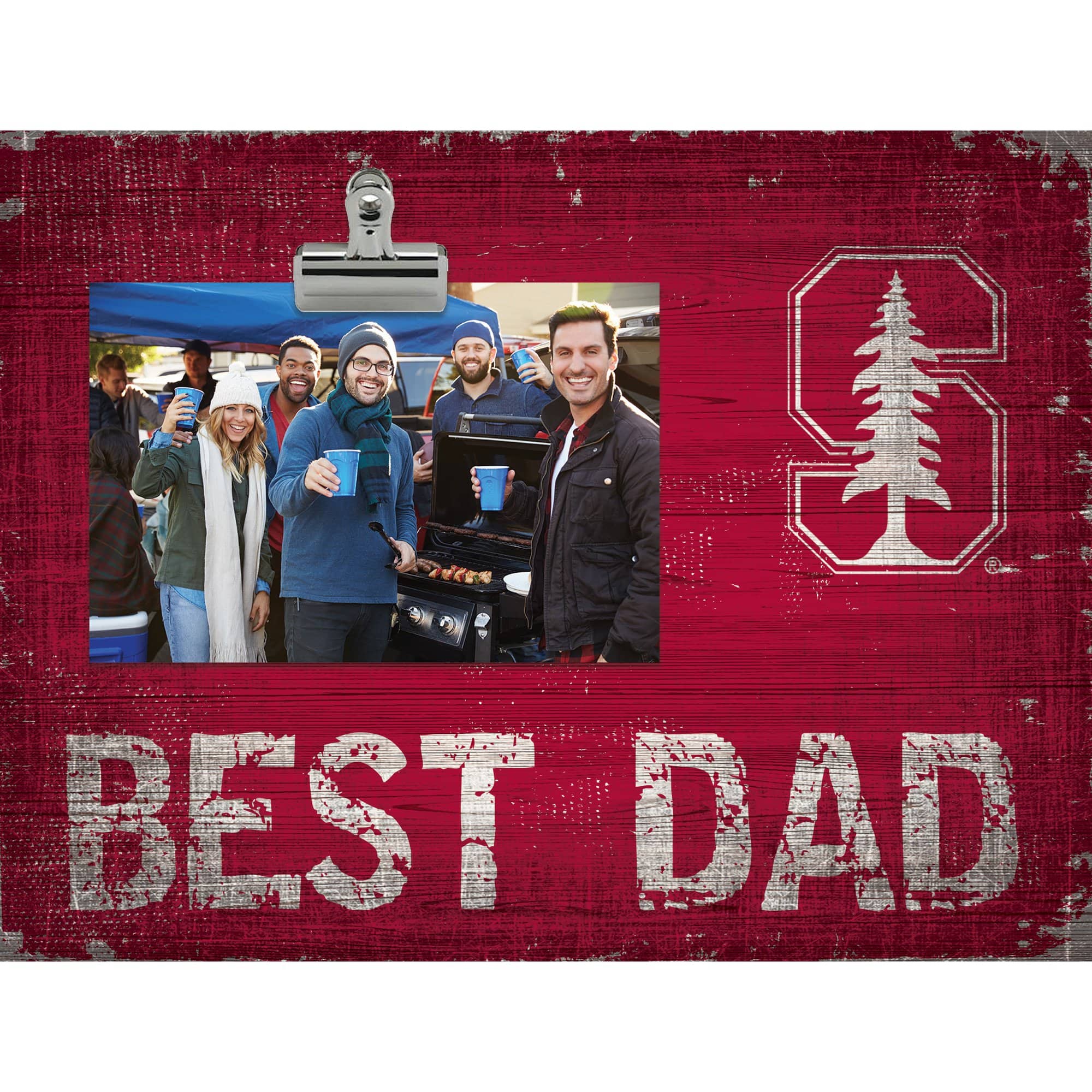 Fan Creations - Stanford Cardinal 8'' x 10.5'' Best Dad Clip Frame - Multicolor price history on PriceWatchPro