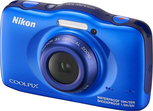 人気SALEセールme55a475tn Nikon COOLPIX S32 防水 デジタルカメラ