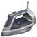 Angle. Hamilton Beach - Durathon Digital Nonstick Iron - Silver/Gray.