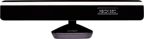Front Standard. Pritect - Sensor Cover for Kinect - Black Gloss.