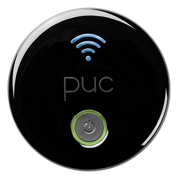 Front. Zivix - puc+ Bluetooth MIDI Interface - Black.