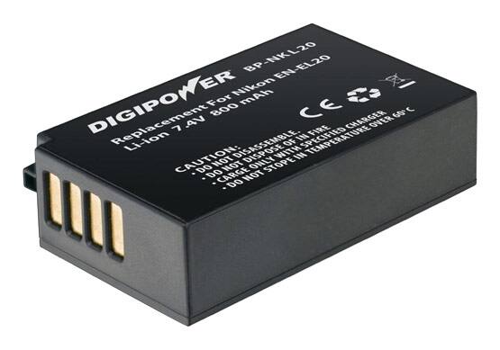 Best Buy: Digipower 7.4V Lithium-Ion Battery for Nikon 1 J1 Digital ...