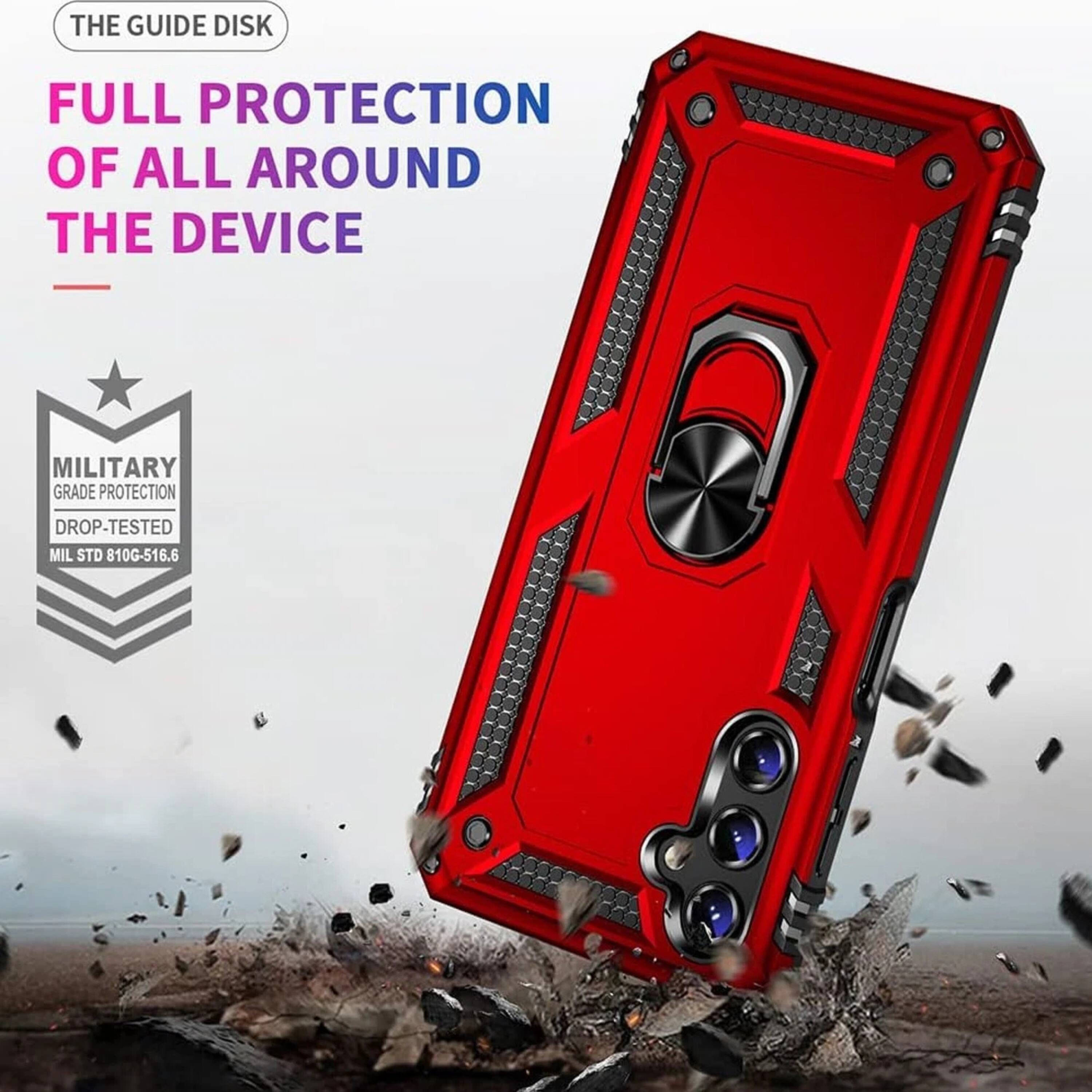 The Guide Disk  
Full Protection of All Around the Device  
Military Grade Protection  
Drop-Tested  
MIL STD 810G-516.6