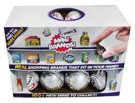 ZURU - 5 Surprise Mini Brands Mystery Capsule Series 3 | Case of 24
