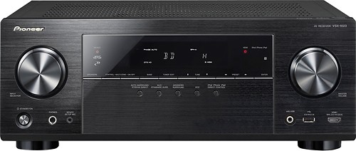  Pioneer - 980W 7.1-Ch. Network-Ready 4K Ultra HD and 3D Pass-Through A/V Home Theater Receiver
