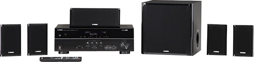  Yamaha - 5.1-Ch. Home Theater System with Subwoofer