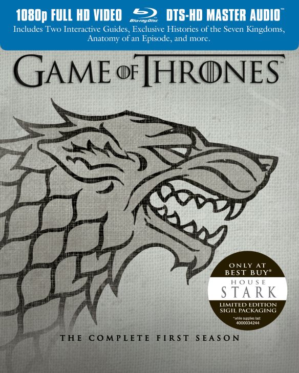  Game of Thrones: The Complete First Season [Blu-ray] [House Stark] [Only @ Best Buy]