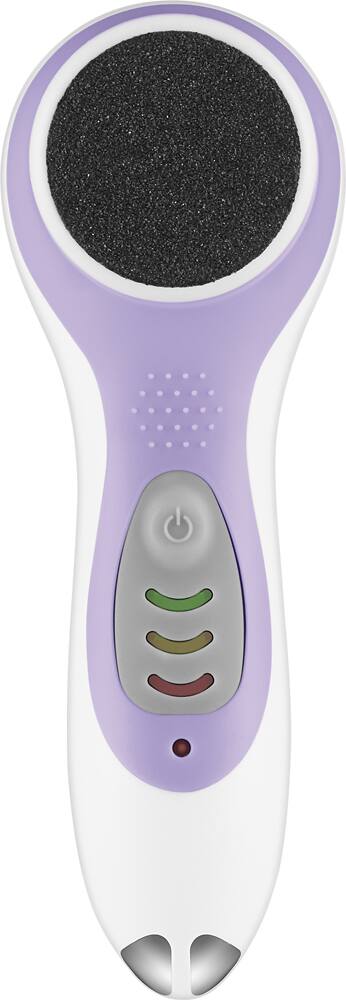 Angle. Conair - CONAIR True Glow Sonic Pedicure Brush - Purple/Silver.