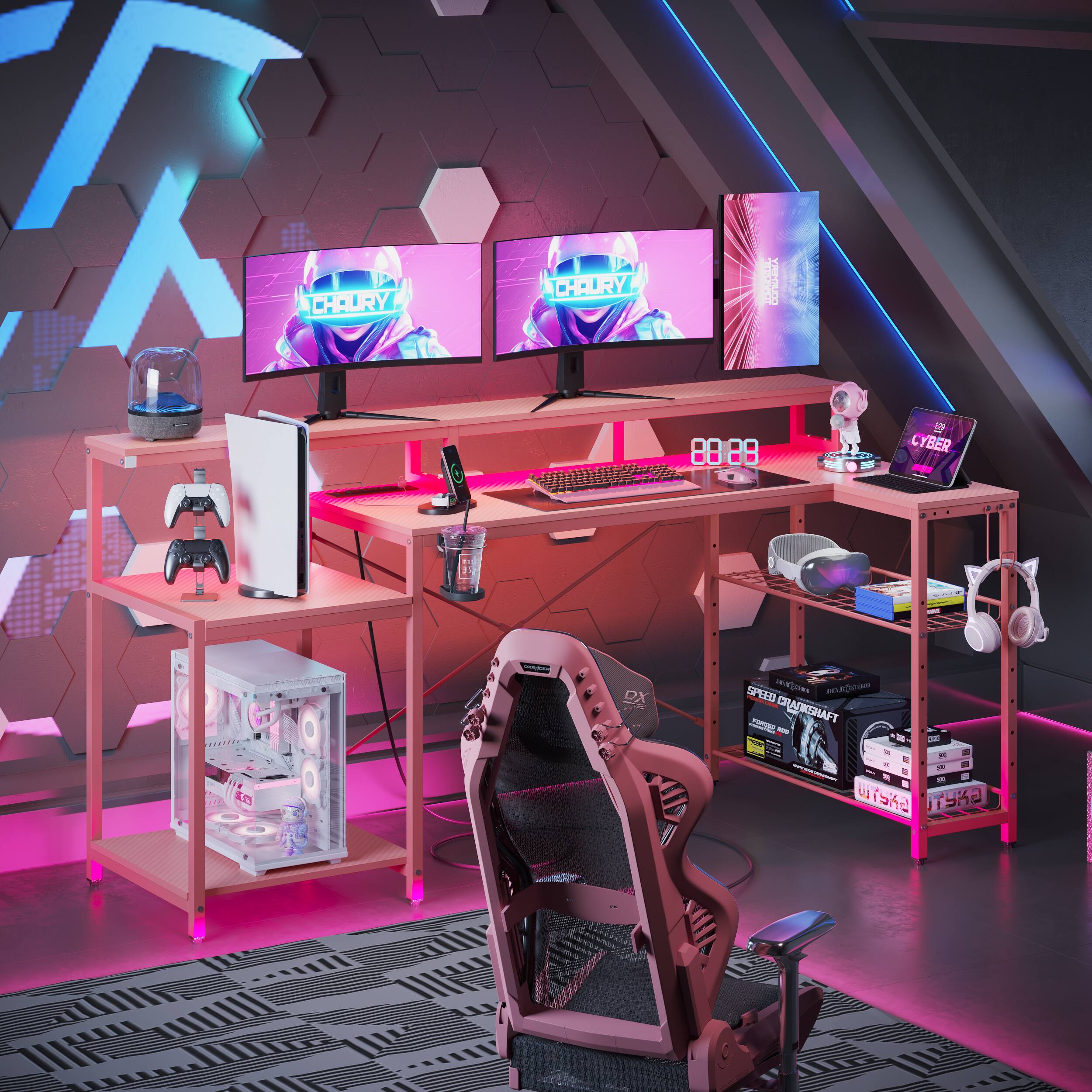 Pdcf Desk Bestier USBBYCZUS H100618KUS PDCF