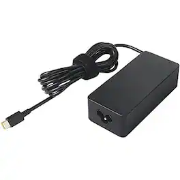Lenovo - 65W Standard USB Type-C AC Power Adapter for Yoga C930-13, 920-13, 730-13 and IdeaPad 730s-13, UL - Black