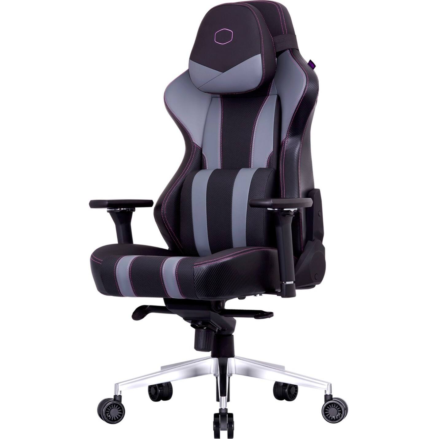 Alt View 16. Cooler Master - Gaming Chair - Gray.