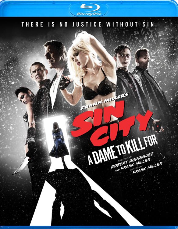 Frank Miller's Sin City: A Dame to Kill For [Blu-ray] [2014]