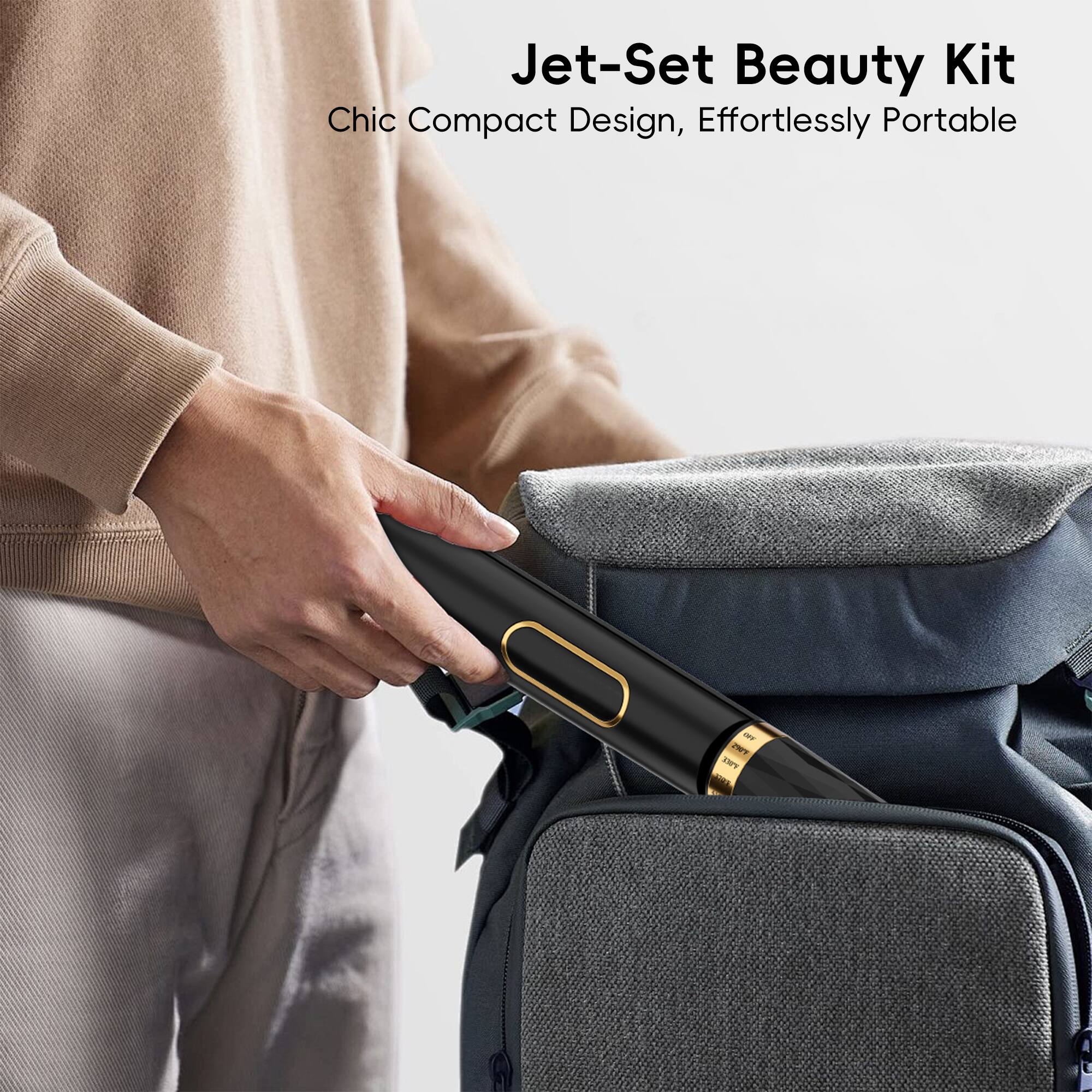 Jet-Set Beauty Kit, Chic Compact Design, Effortlessly Portable
