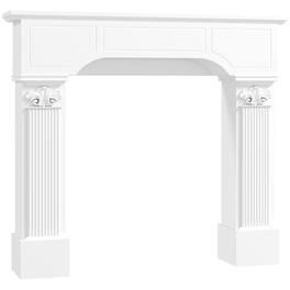 Homcom - Fireplace Mantle, Freestanding Fireplace Surround for Electric Fireplaces - White