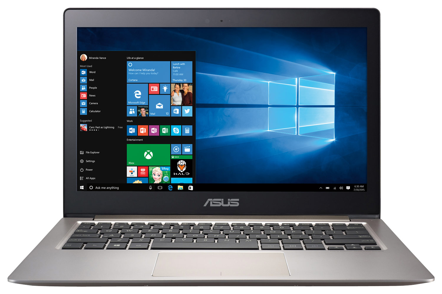 Asus Zenbook   Touch Screen Laptop Intel Core I Gb Memory