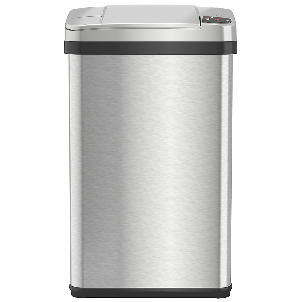 Rectangular Bathroom Touchless Sensor Trash Can Garbage Can with Lid
