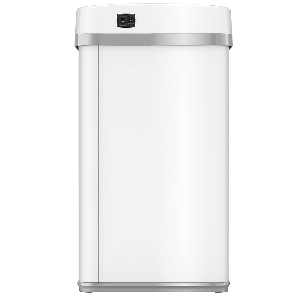 iTouchless 1.6 Gal. Compost Bin with AbsorbX Odor Filter Silver CB06OT -  Best Buy