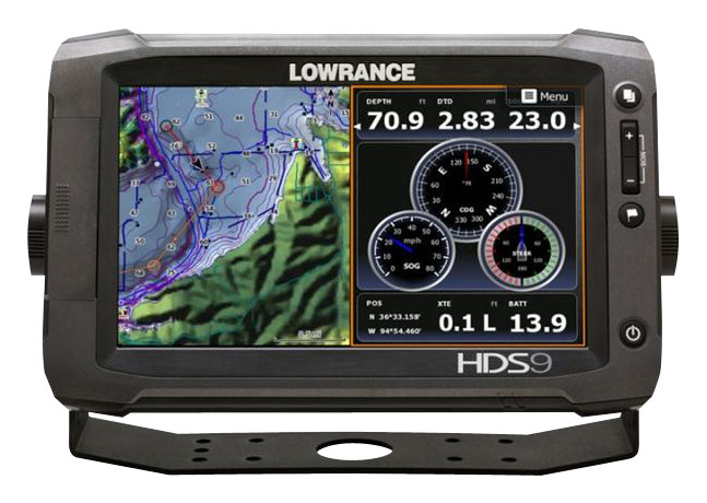 Lowrance HDS9 Live Fishfinder Visor - Hunter Water Sports