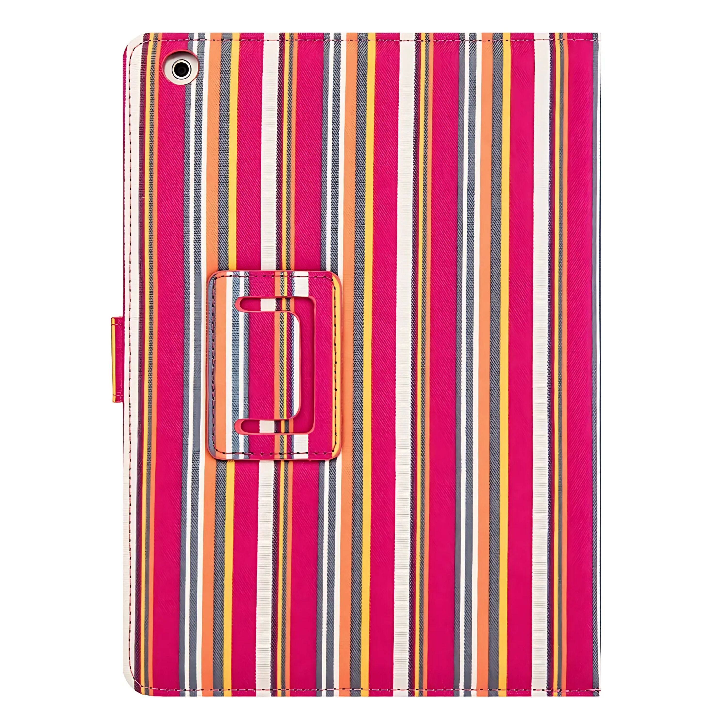 Angle. Kitcheniva - Tablet Folio Leather Stand Case Cover For iPad Air 2 - Pink.