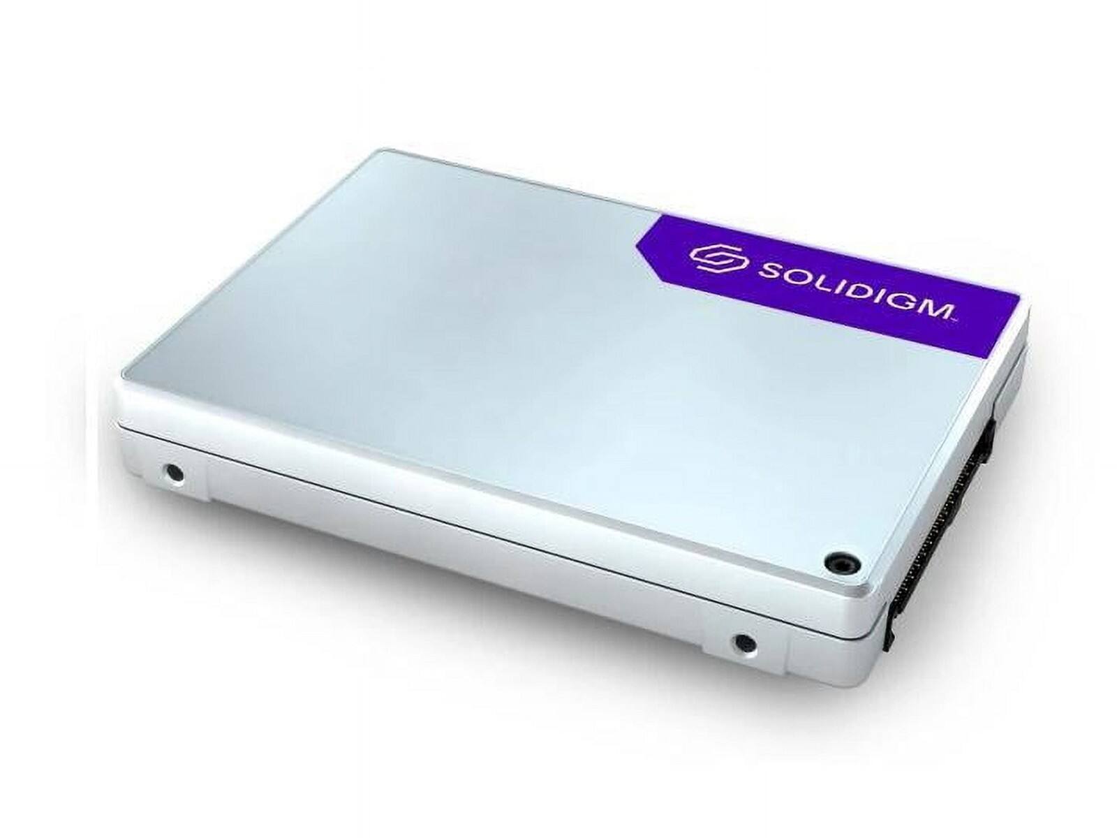 Angle. Solidigm - Solidigm D7-P5520 1.92TB U.2 PCIe 4.0 x4 TLC SSD (SSDPF2KX019T11Z).