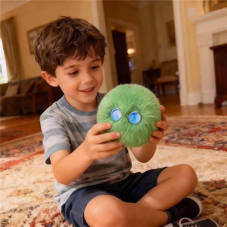 Alt View 1. Siljoy - AI Emotional Companion Smart Robot Plush Toy, Trendy Educational Toy for Children.