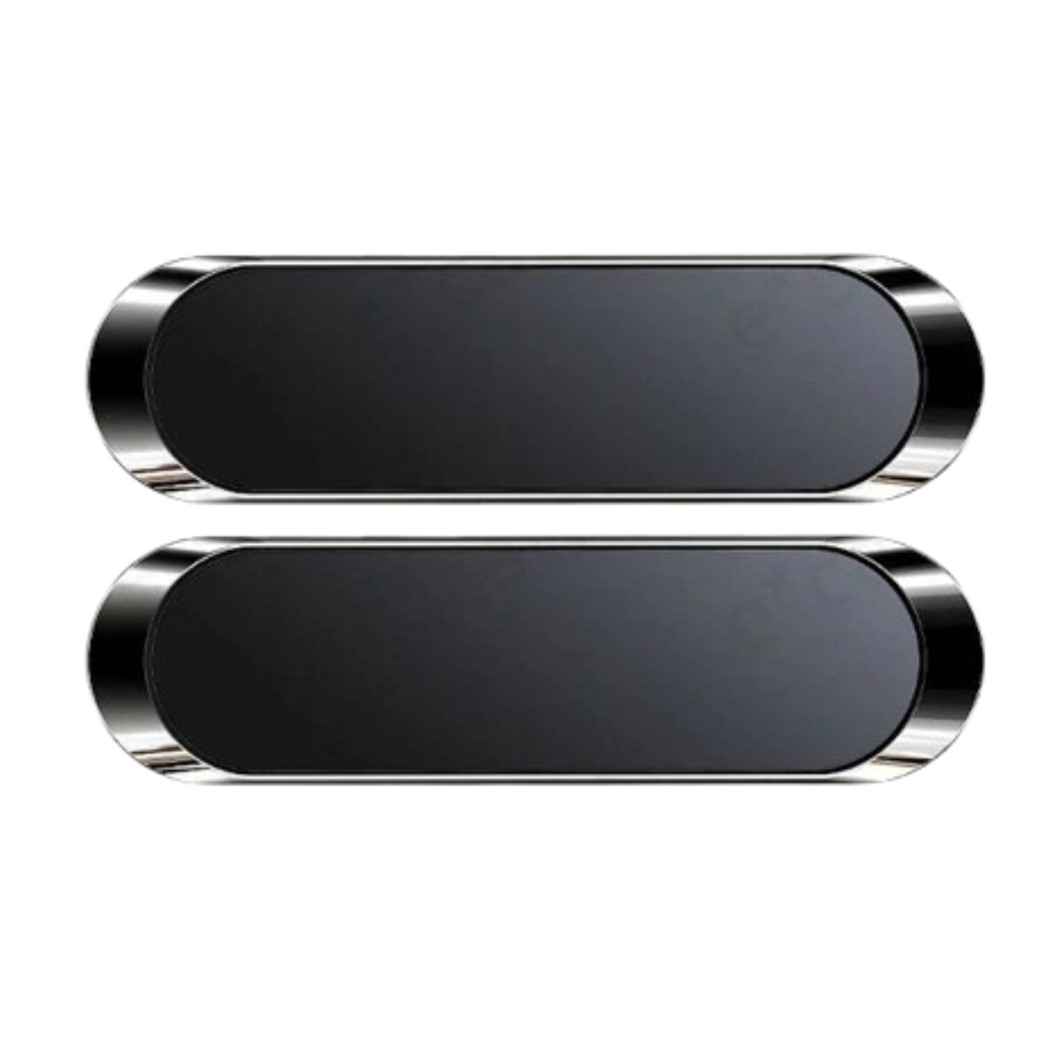 Stock Preferred - 2 Pcs Magnetic Car Mount Phone Holder Grey - Gray