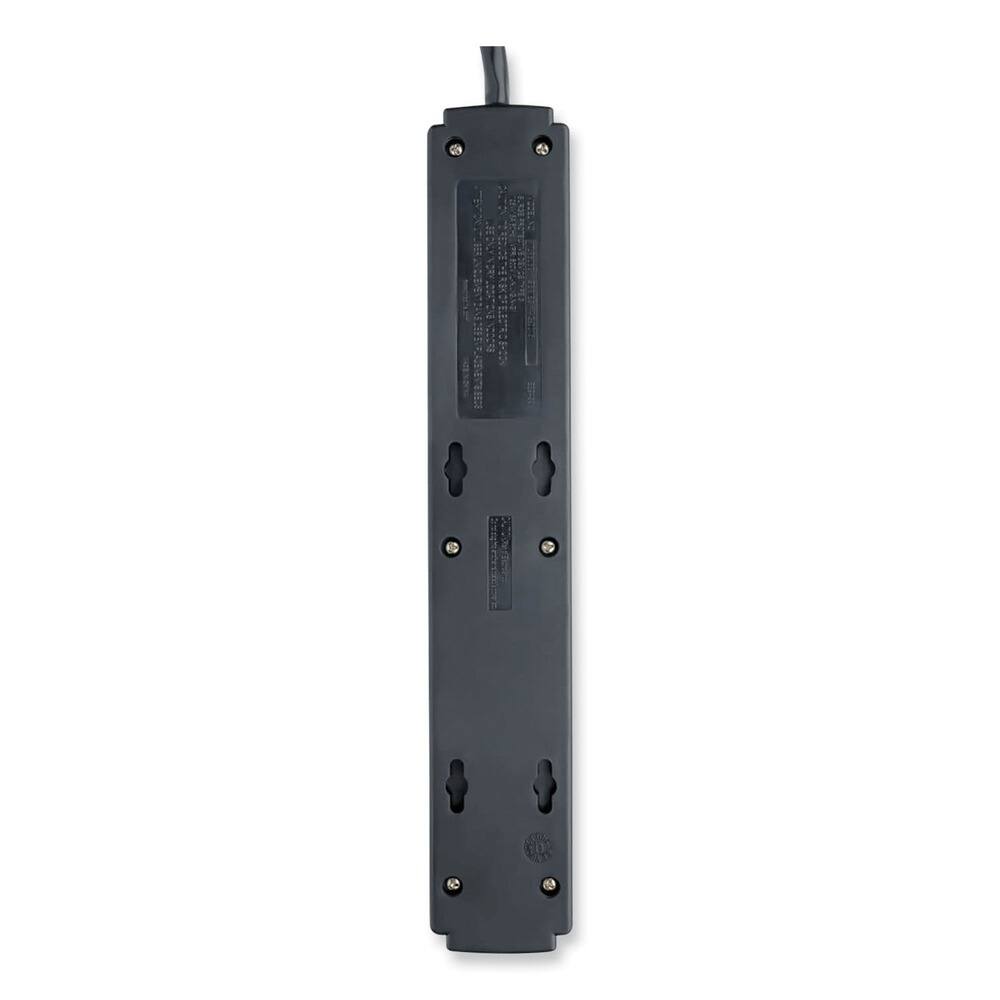 Angle. Tripp Lite - Tripp Lite by Eaton Protect It! 6-Outlet Surge Protector 6 ft. Cord 790 Joules Diagnostic LED Black Housing - 6 x NEMA - Unknown.