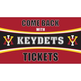Evergreen Enterprises - Virginia Military Institute Keydets 28" x 16" Come Back With Tickets Door Mat - Multicolor