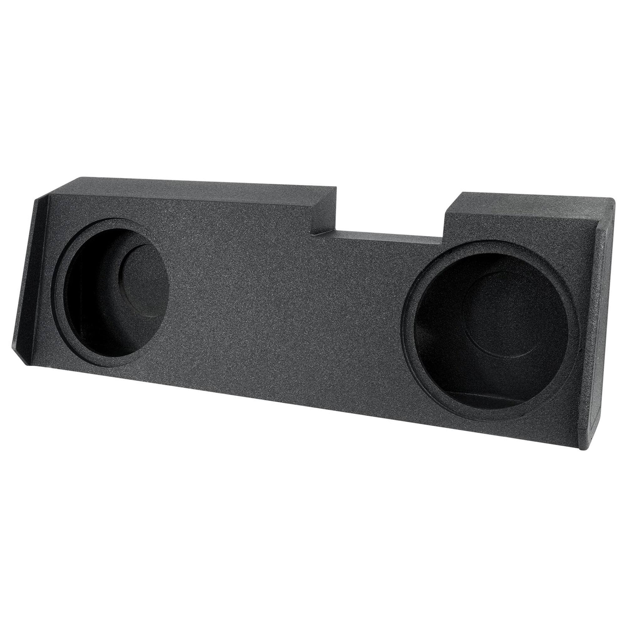 Alt View 10. QPower - QPower Dual 12" Sub Box - Chevy Silverado & GMC Sierra Crew & Double Cab 19-25 - Black.