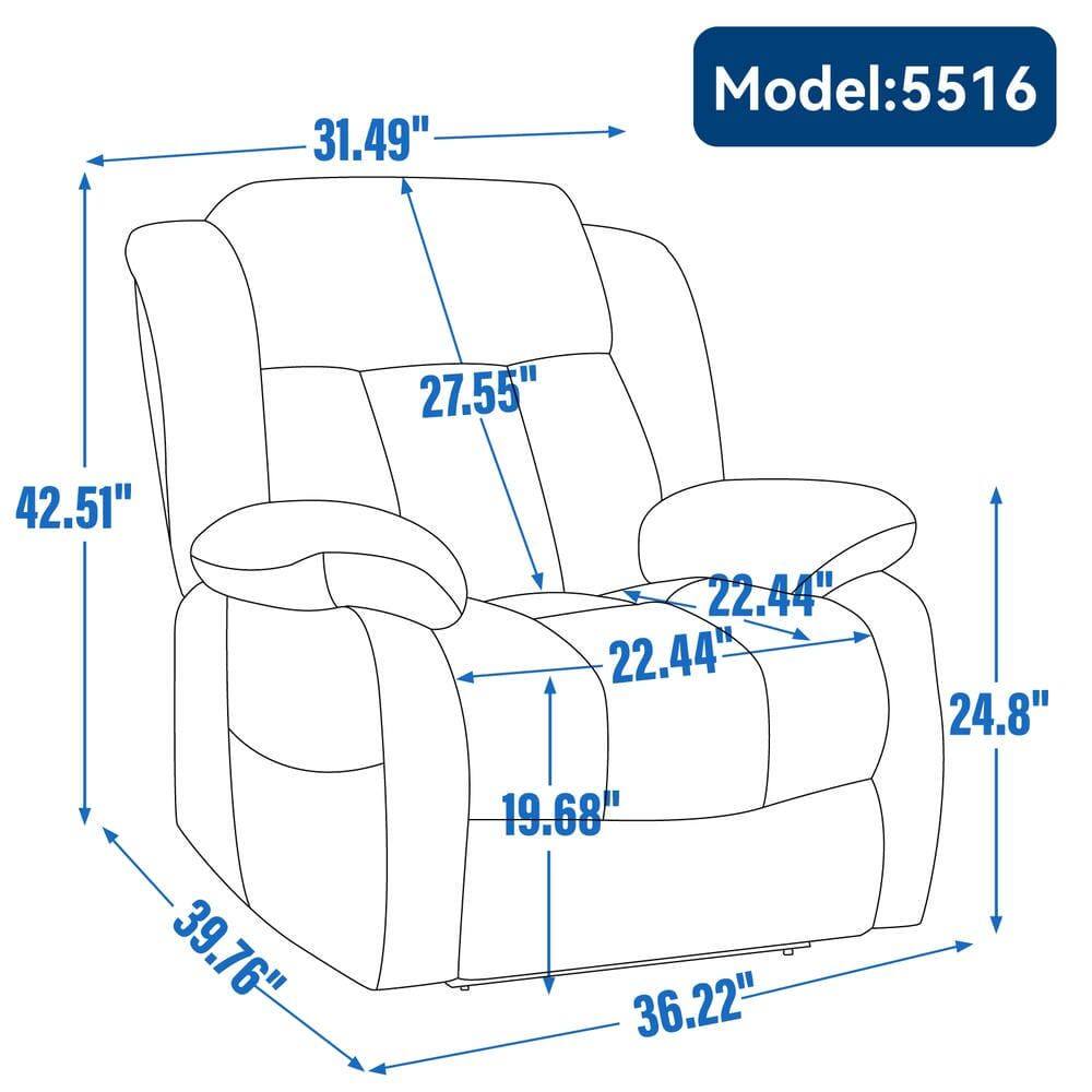 Model: 5516

- 31.49"
- 27.55"
- 42.51"
- 22.44"
- 22.44"
- 24.8"
- 39.76"
- 19.68"
- 36.22"