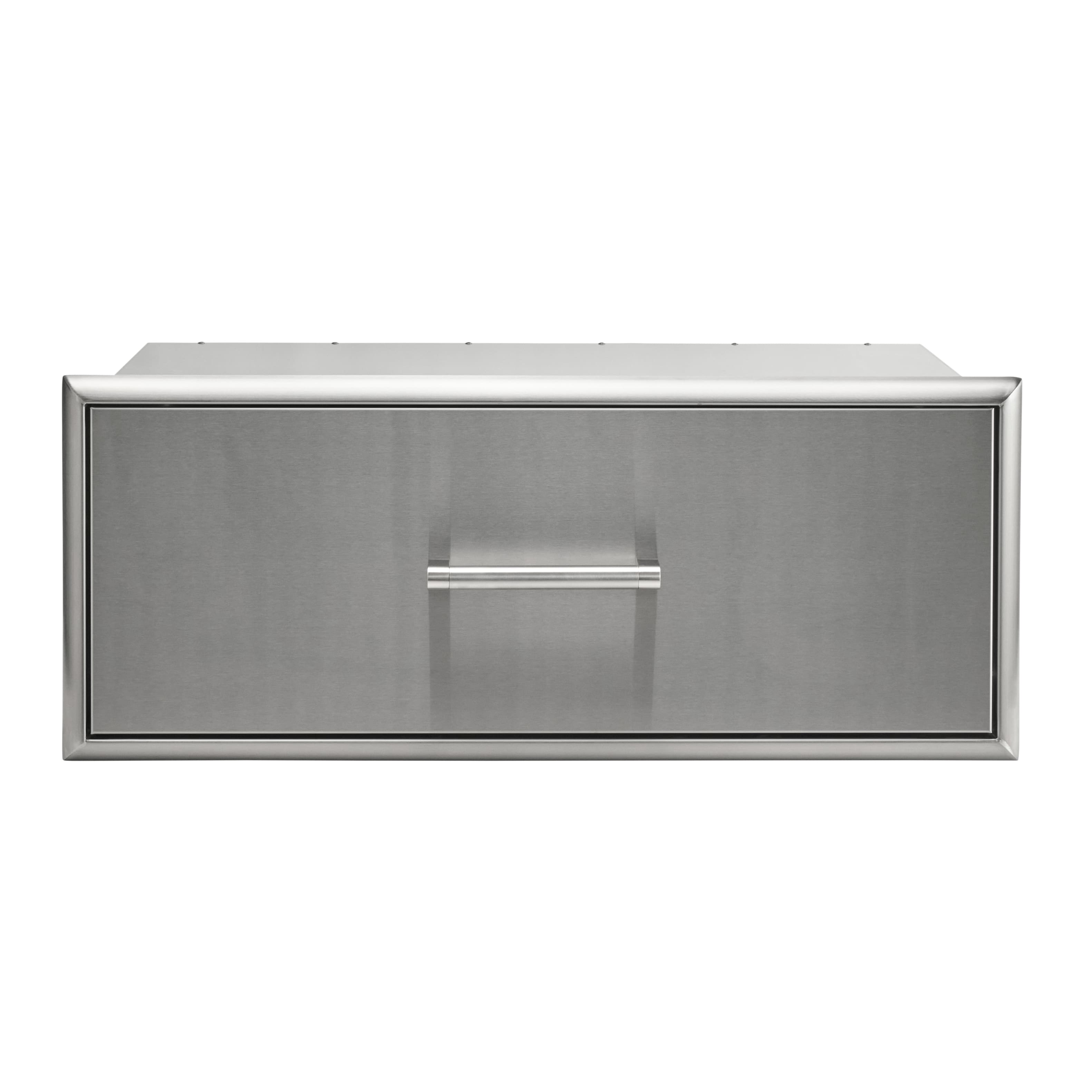 Coyote Outdoor Living - 36" Single Storage Drawer - Stainless Steel - Front_Zoom