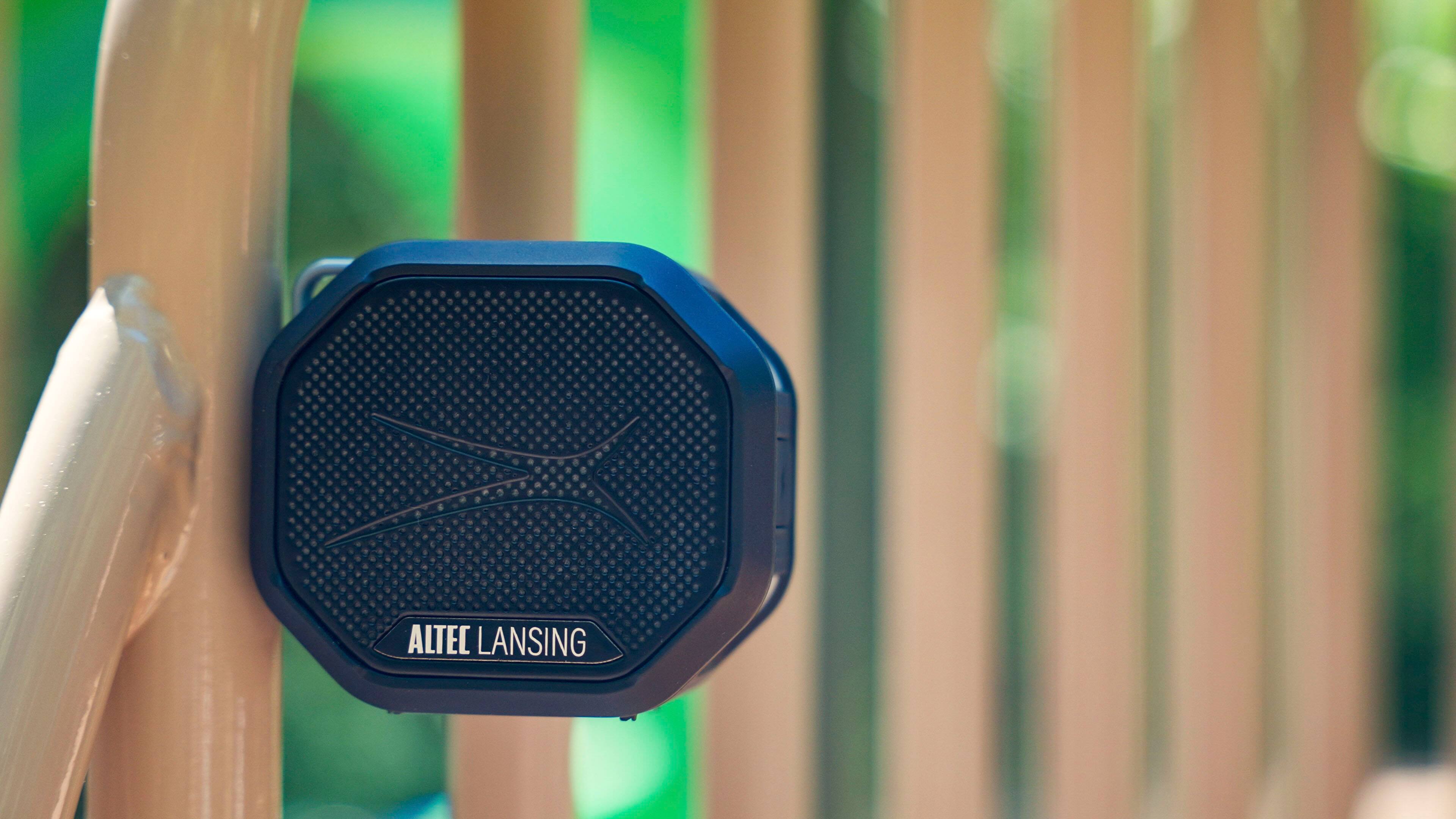 The text on the image is "ALTEC LANSING."