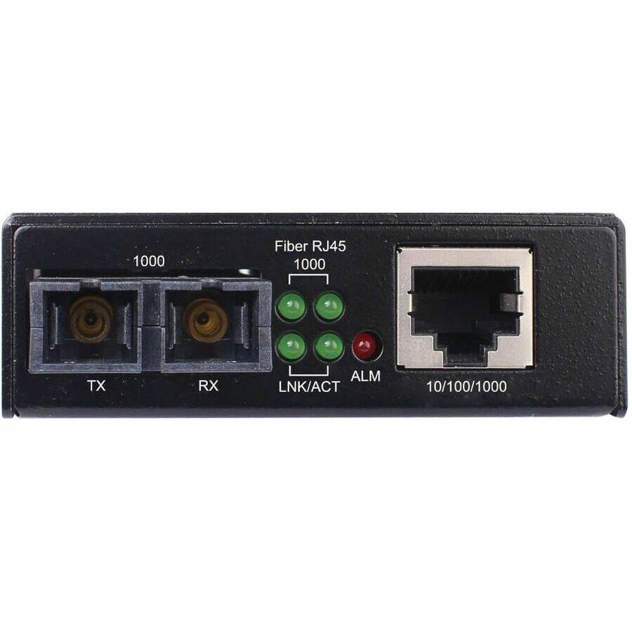 1000 Fiber RJ45  
1000 TX RX  
Fiber RJ45  
1000  
LNK/ACT  
ALM  
10/100/1000