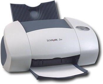 Imprimante jet d'encre : Lexmark Color JetPrinter Z35