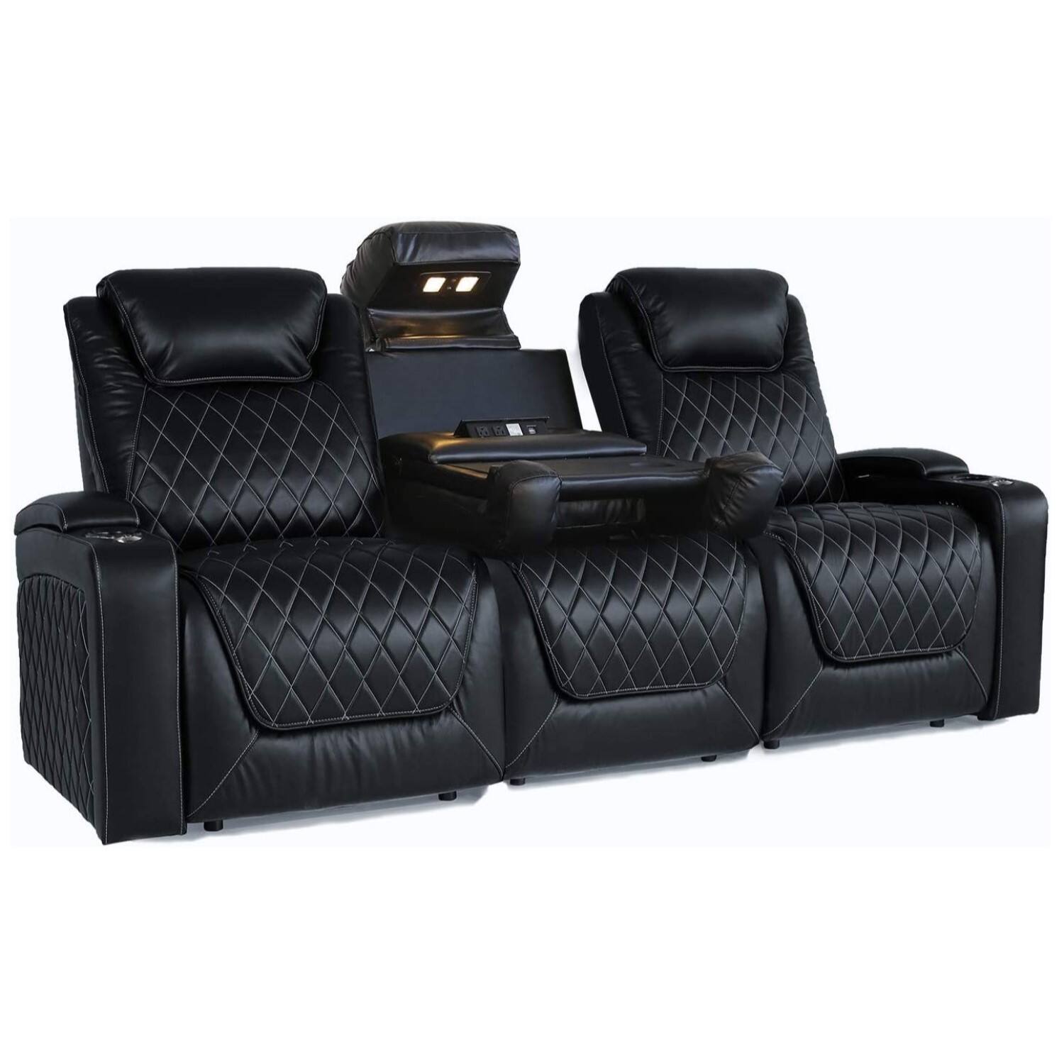 Best Buy: Valencia Theater Seating Valencia Oslo XL Console Row of 3 ...