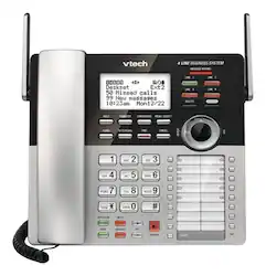 CM18245 Extension Deskset for VTech CM18845 Small Business Office Phone System - Silver - Angle_Zoom