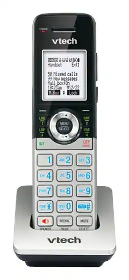 VTech CM18045 DECT 6.0 Cordless Expansion Handset Only Silver CM18045 ...