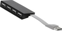 Targus - USB 2.0 4-Port Hub - Black
