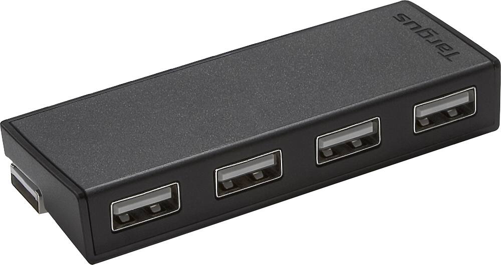 Alt View 13. Targus - USB 2.0 4-Port Hub - Black.