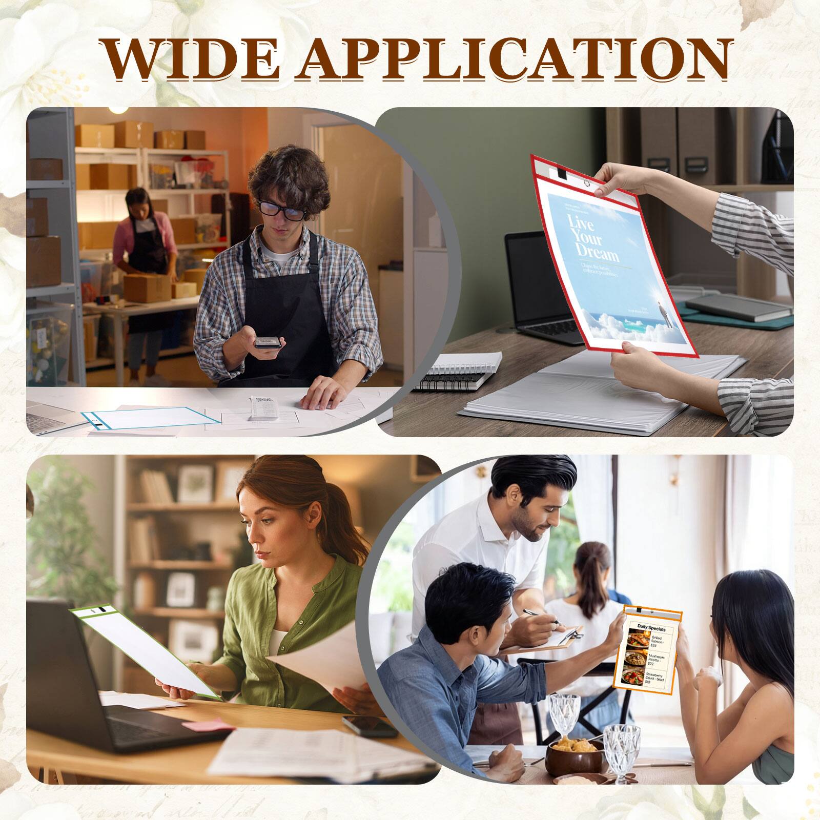 WIDE APPLICATION

Live Your Dream
