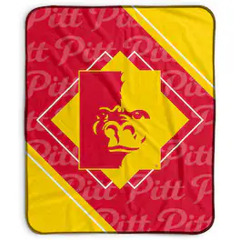 Pegasus - Pittsburg State Gorillas 50" x 60" Diamond Logo Fleece Blanket - Multicolor