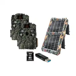 Browning Trail Cameras - Browning Strike Force FHDR 40MP Trail Camera (2 Pack) Bundle with Accessories