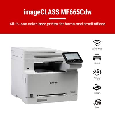 Canon imageCLASS MF665Cdw Wireless Duplex Color All In One Laser Canon imageCLASS MF665Cdw Wireless Duplex Color All In One Laser