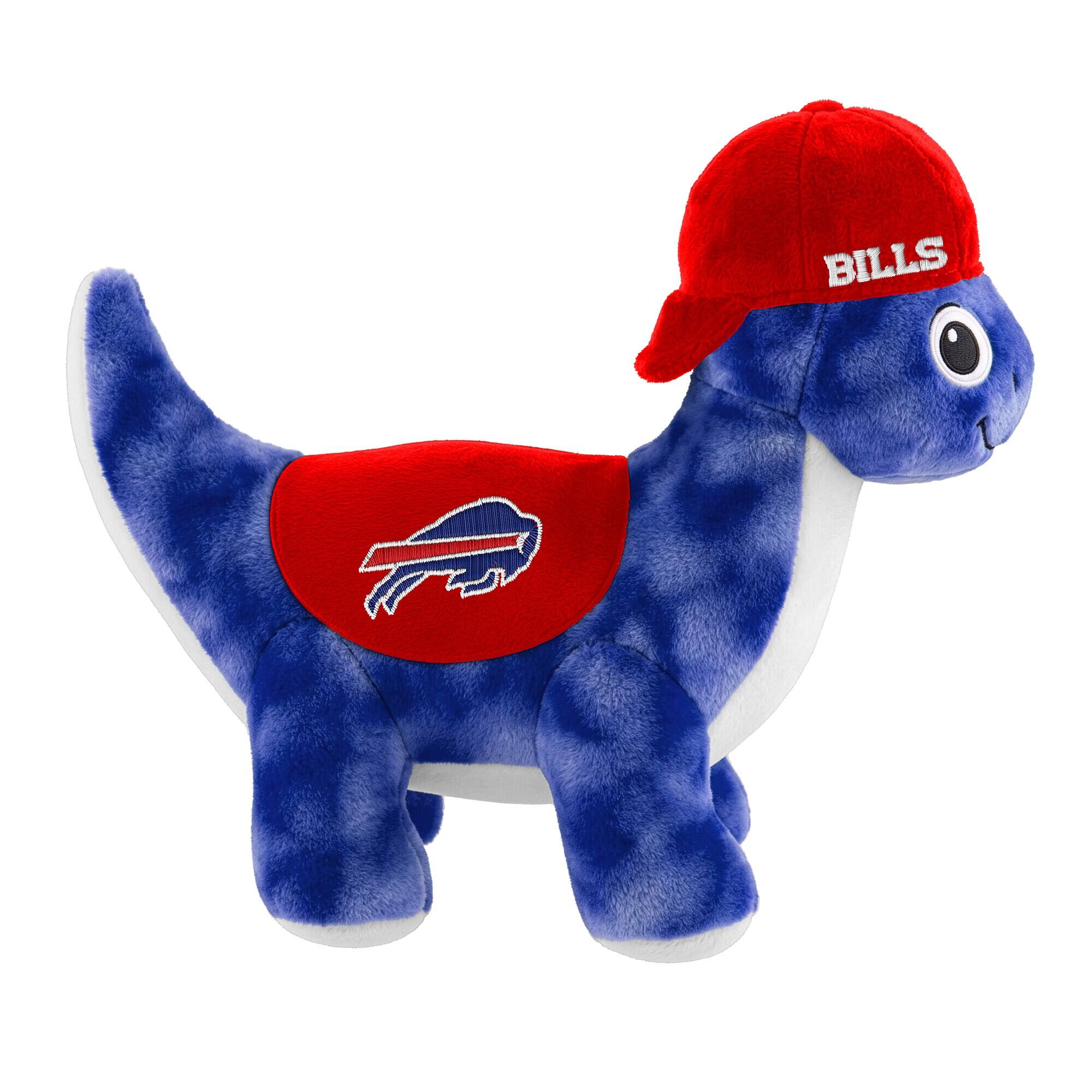 Alt View 1. Sporticulture - Buffalo Bills Huddle Plush Fanasaur - Multicolor.