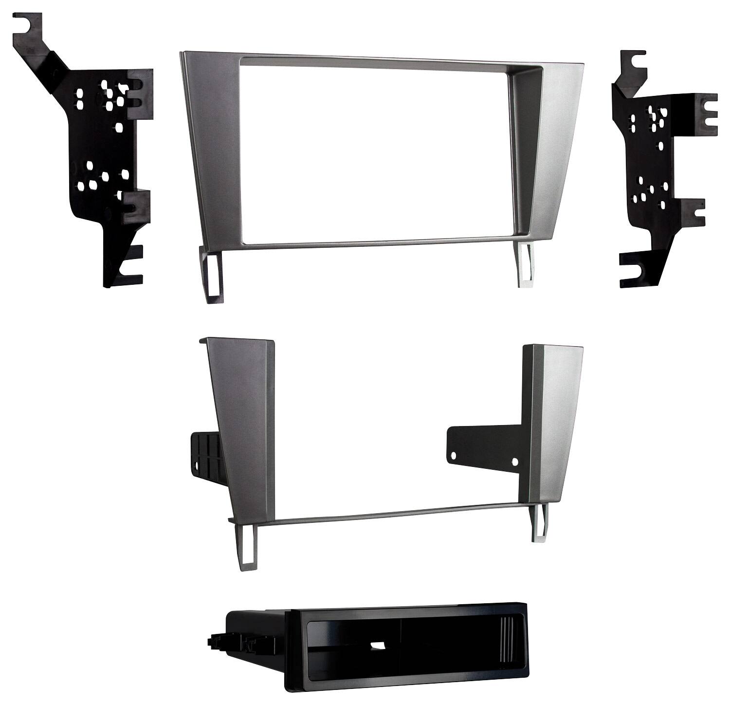 Metra - Dash Kit for Select 2002-2010 Lexus SC DIN DDIN - Silver