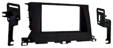 Front. Metra - Dash Kit for Select 2014-2019 Toyota Highlander DDIN - Black.