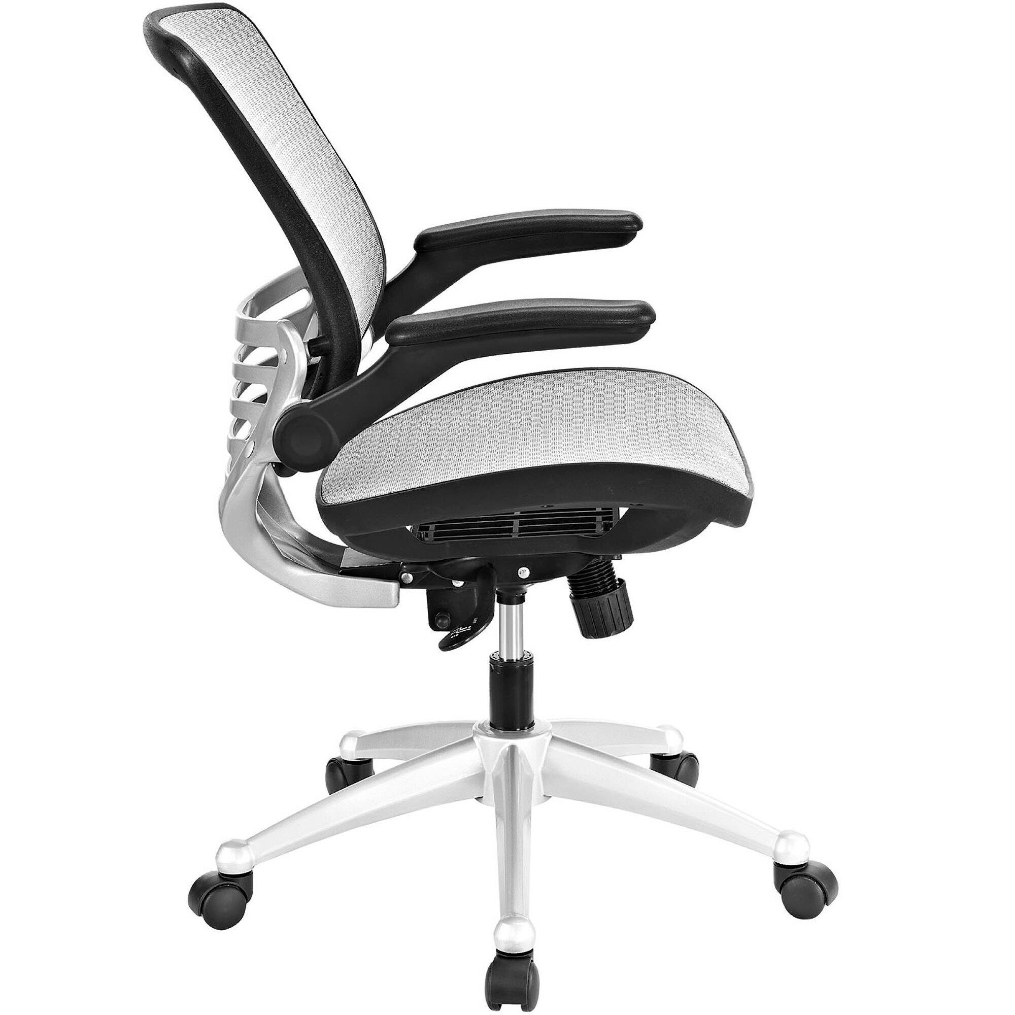 Left. Modway - Edge All Mesh Office Chair by Modway - Gray.